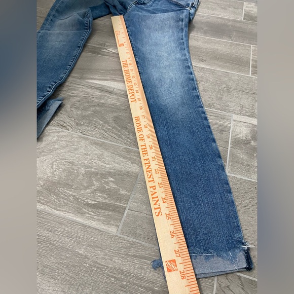 Mavi Jeans women’s high rise raw folded hem denim skinny jeans size 25/29 - Picture 15 of 15
